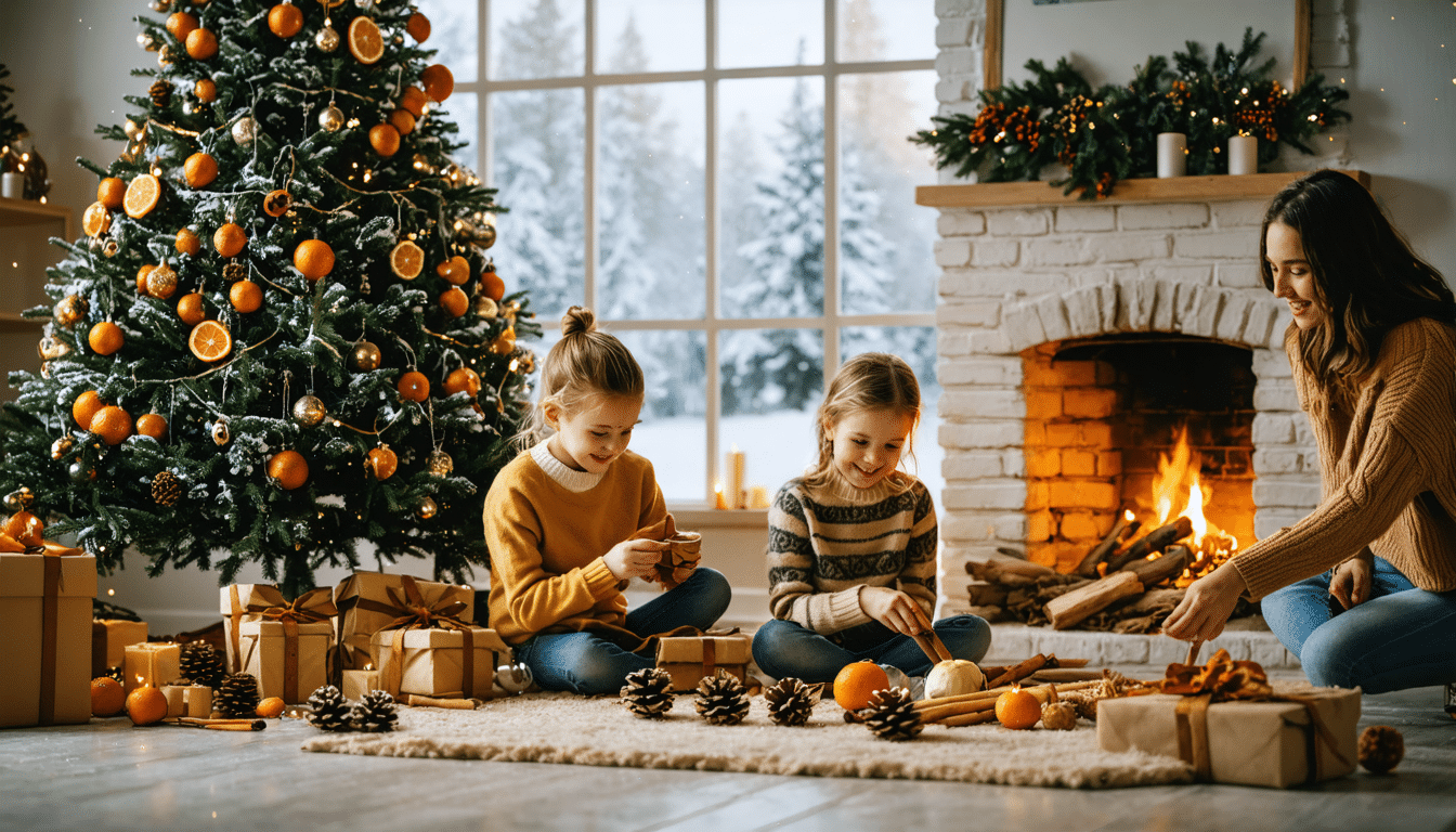 transformez votre foyer en un véritable paradis festif avec des décorations de noël naturelles et originales. inspirez-vous pour créer une atmosphère chaleureuse et magique qui éveille l'esprit des fêtes. découvrez des idées créatives et écologiques pour célébrer noël de manière unique.