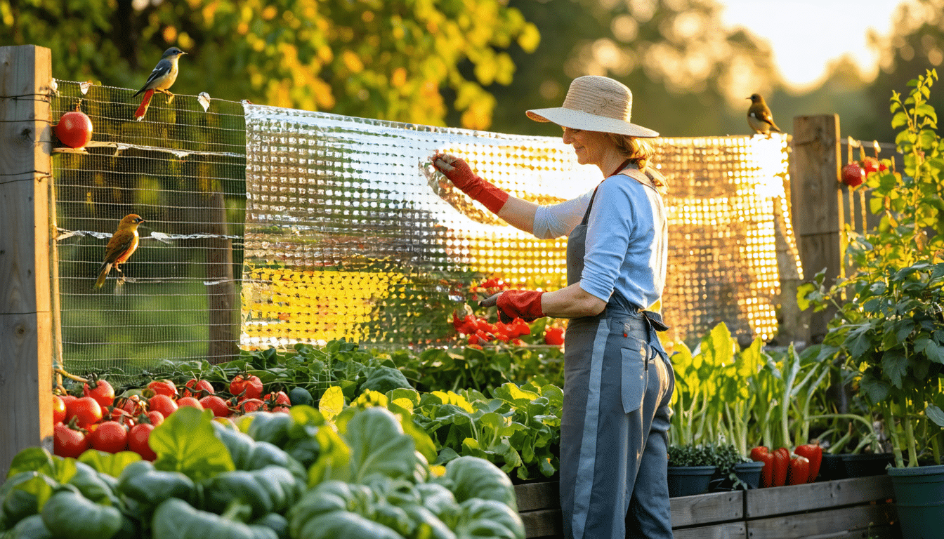 découvrez des méthodes efficaces pour protéger votre potager des intrusions des oiseaux. apprenez des techniques simples et pratiques pour garder vos cultures en sécurité tout en préservant l'écosystème de votre jardin.