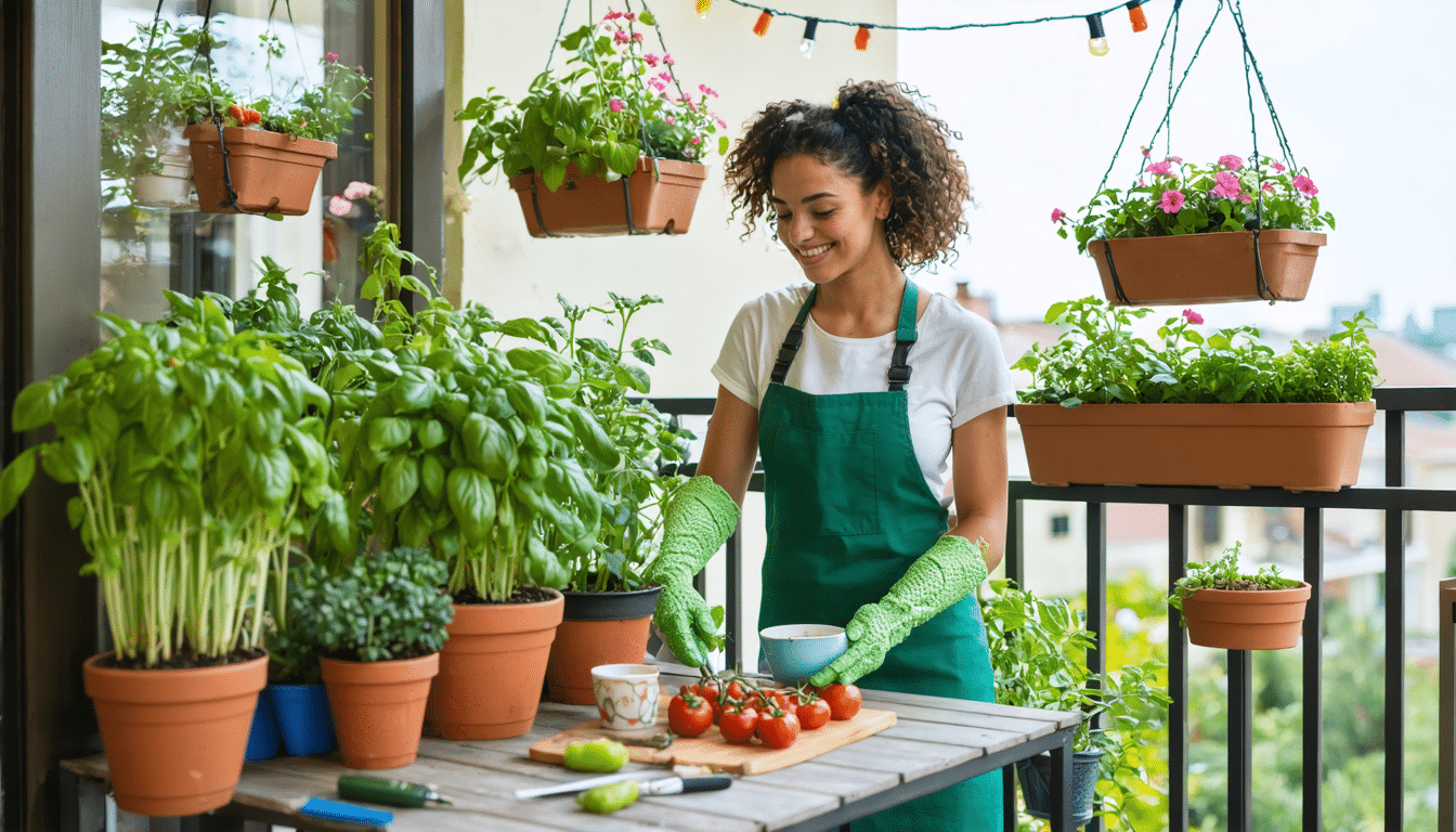 découvrez comment transformer votre balcon en un potager luxuriant grâce à des conseils pratiques et des astuces faciles. faites de votre espace extérieur un véritable jardin productif accessible à tous !