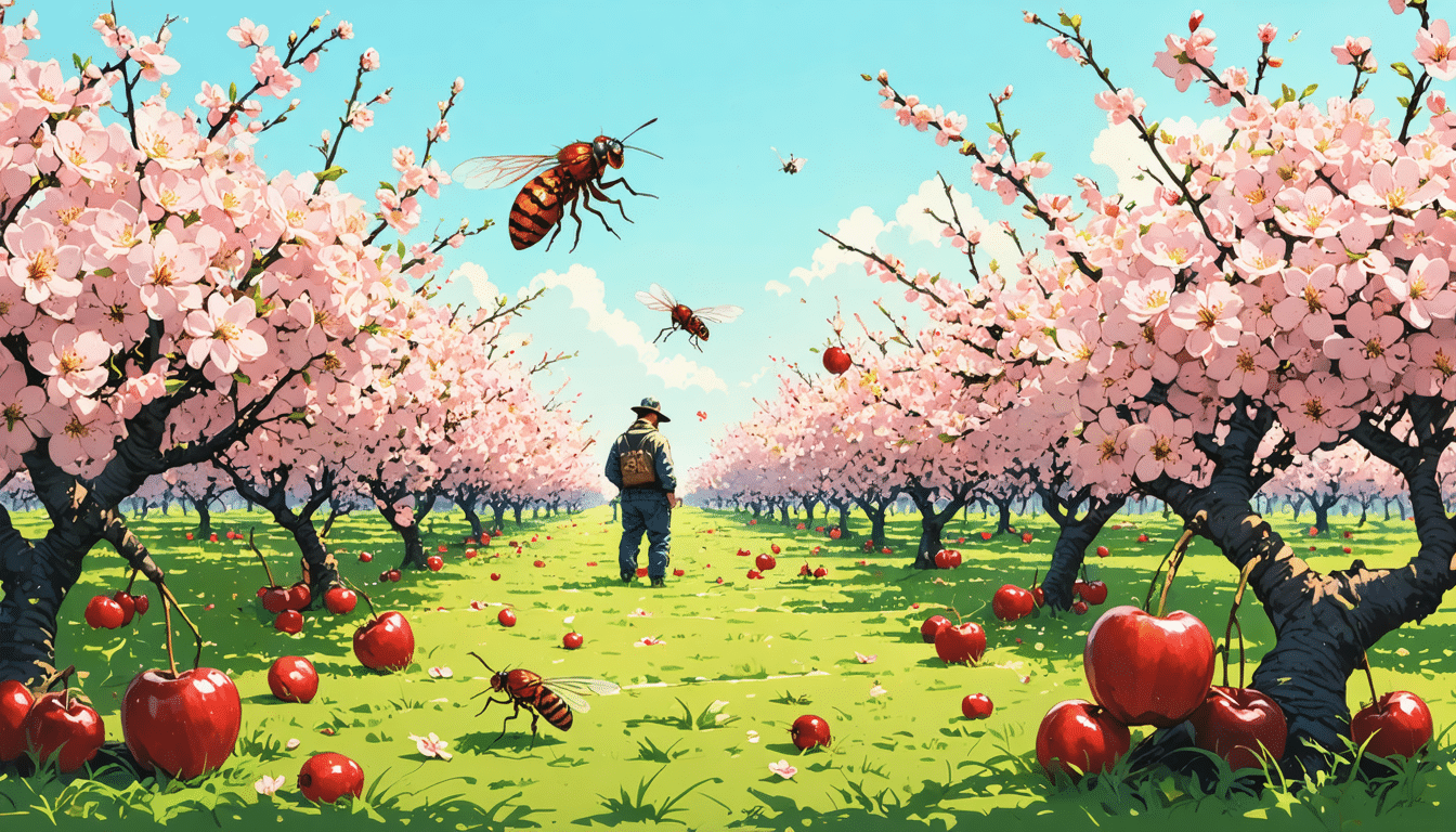 découvrez comment la drosophile suzukii menace les cerisiers, en affectant leur production et en ravageant les récoltes. apprenez-en plus sur ce fléau, ses impacts sur les cultures et les stratégies pour le combattre.