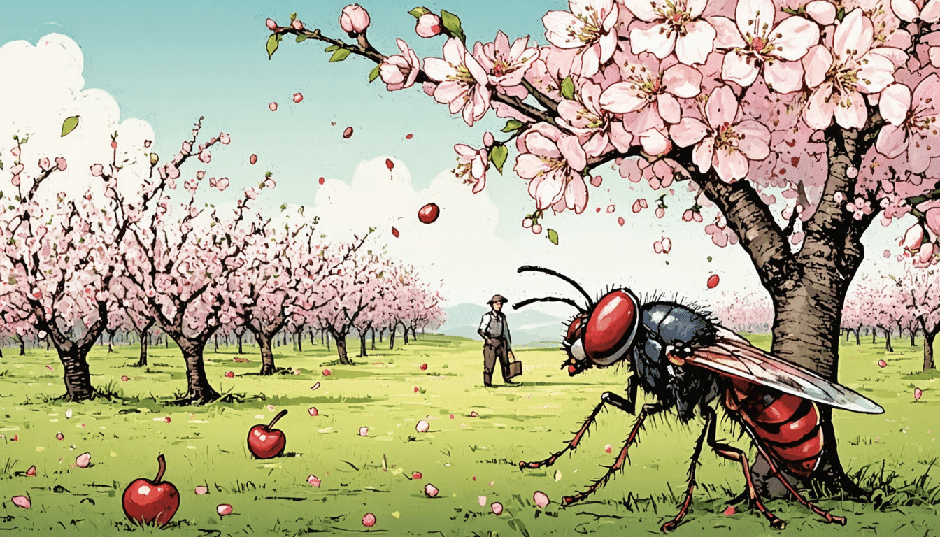 découvrez la menace que représente la drosophile suzukii pour les cerisiers. apprenez comment cette mouche ravageuse impacte la culture des cerises et les méthodes pour la contrôler efficacement.
