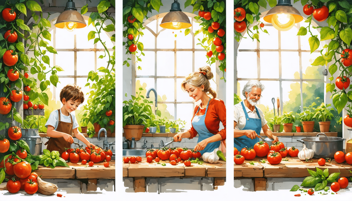 découvrez le parcours fascinant de la tomate, de sa culture dans le jardin à son utilisation savoureuse dans vos plats. apprenez les secrets de sa culture, ses bienfaits nutritionnels et des recettes délicieuses pour sublimer ce fruit essentiel de la cuisine.