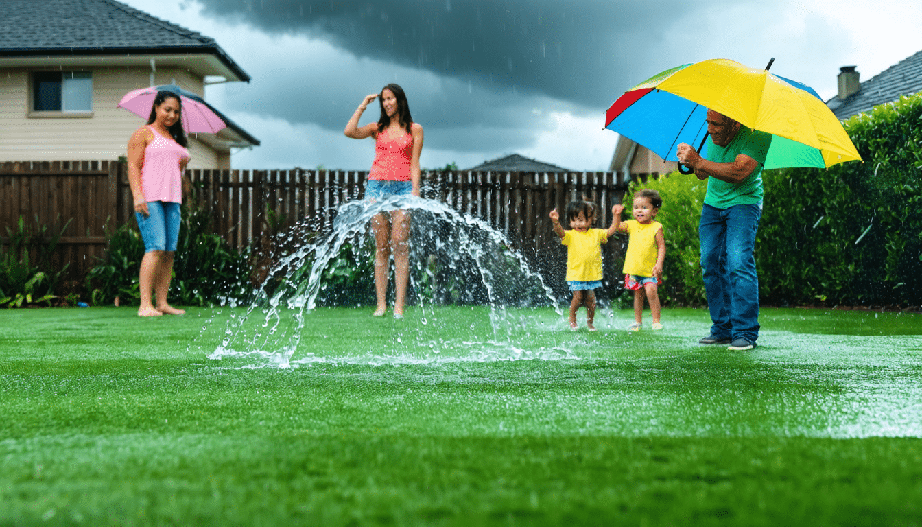 découvrez comment le gazon synthétique réagit aux intempéries, en particulier à la pluie. informez-vous sur son entretien, sa durabilité et ses avantages face aux conditions climatiques. idéal pour profiter d'un espace vert esthétique toute l'année.