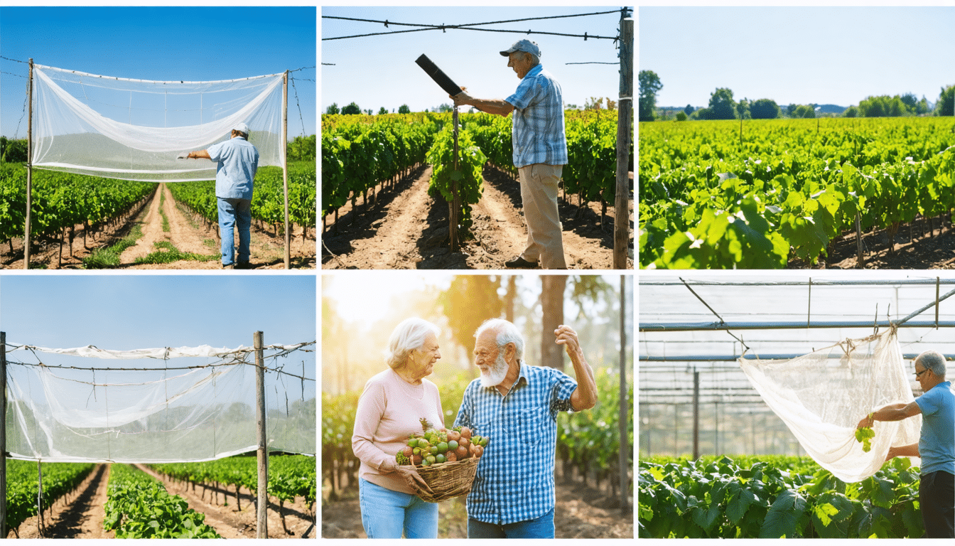 découvrez tout sur le filet anti-grêle : ses caractéristiques, ses nombreux avantages pour protéger vos cultures, et suivez notre guide de pose détaillé pour une installation facile et efficace.