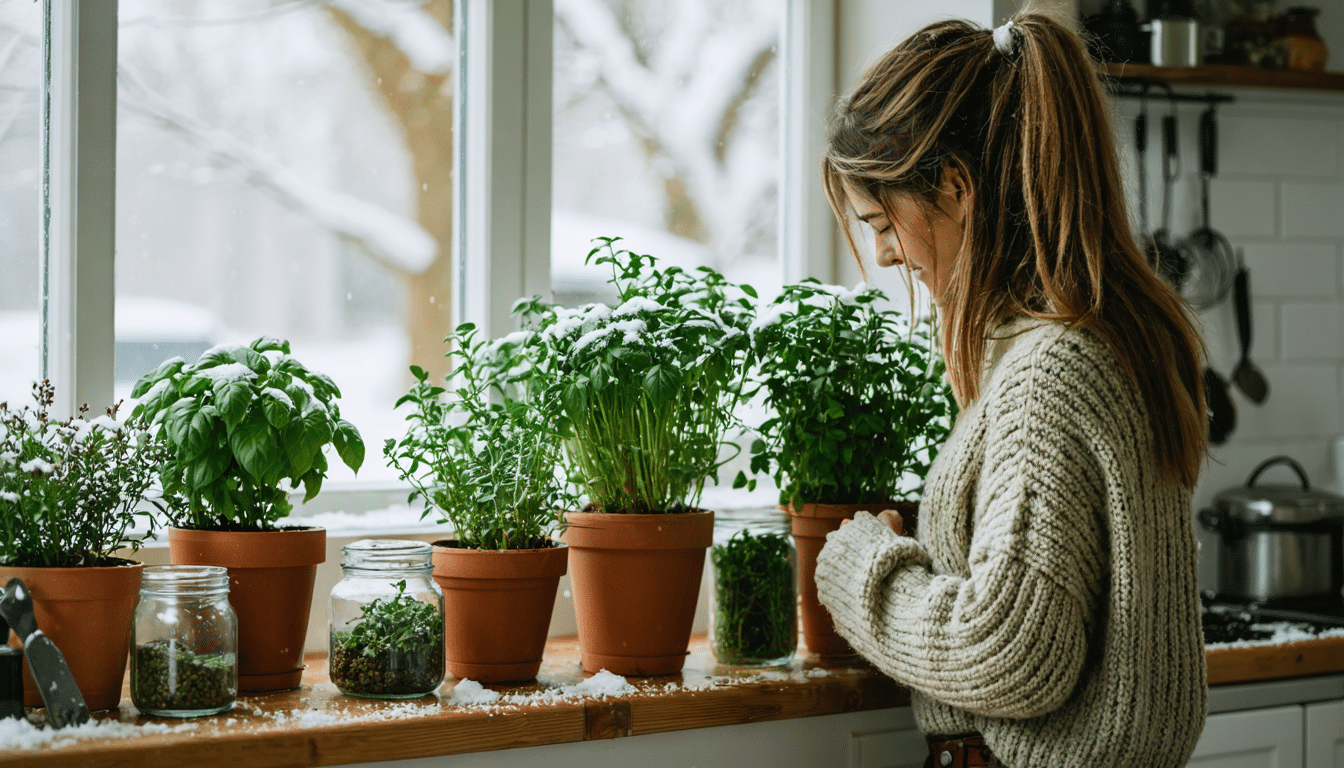découvrez des astuces simples et efficaces pour préserver vos herbes aromatiques durant l'hiver. apprenez à les conserver au frais, à les déshydrater ou à les congeler pour en profiter toute l'année. ne laissez pas le froid compromettre vos saveurs !