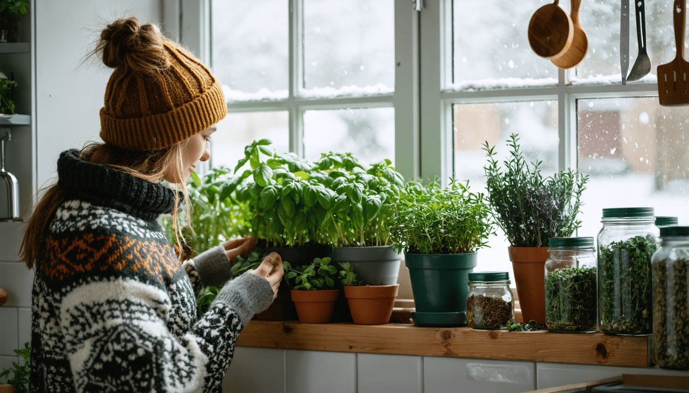 découvrez des conseils pratiques pour préserver vos herbes aromatiques durant l'hiver. apprenez comment les protéger du froid, les conserver en intérieur et maintenir leur saveur tout au long de la saison pour profiter de leurs bienfaits en cuisine.