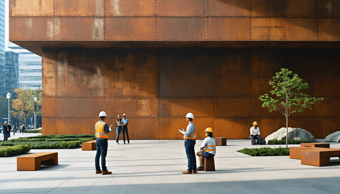 découvrez l'acier corten, un matériau au style unique et aux propriétés exceptionnelles. explorez ses caractéristiques, ses avantages et ses nombreuses applications dans l'architecture, le design et l'art. plongez dans l'univers fascinant de cet acier résistant aux intempéries et à l'esthétique rustique.