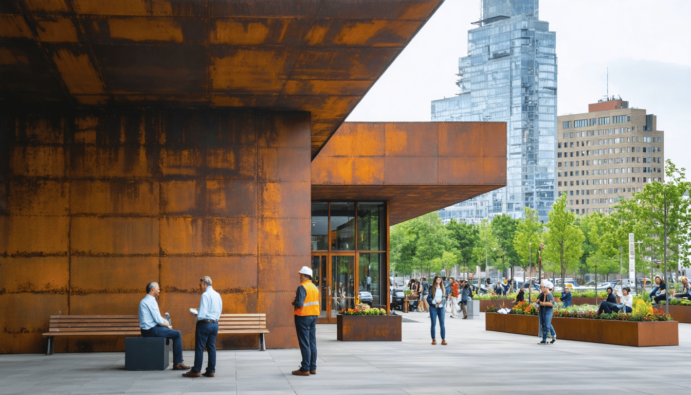 découvrez l'acier corten, un matériau innovant alliant esthétisme et robustesse. explorez ses caractéristiques uniques, ses avantages et ses multiples applications dans l'architecture, le design et l'art extérieur.