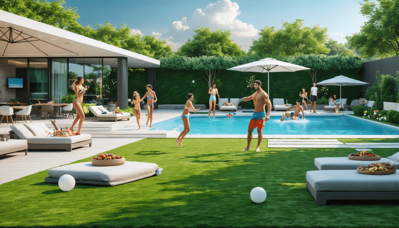 découvrez comment l'aménagement du gazon synthétique transforme le pourtour de votre piscine en un espace esthétique et fonctionnel. apprenez les avantages de ce revêtement pratique, facile d'entretien et résistant, idéal pour créer un environnement agréable et sécurisé autour de votre bassin.