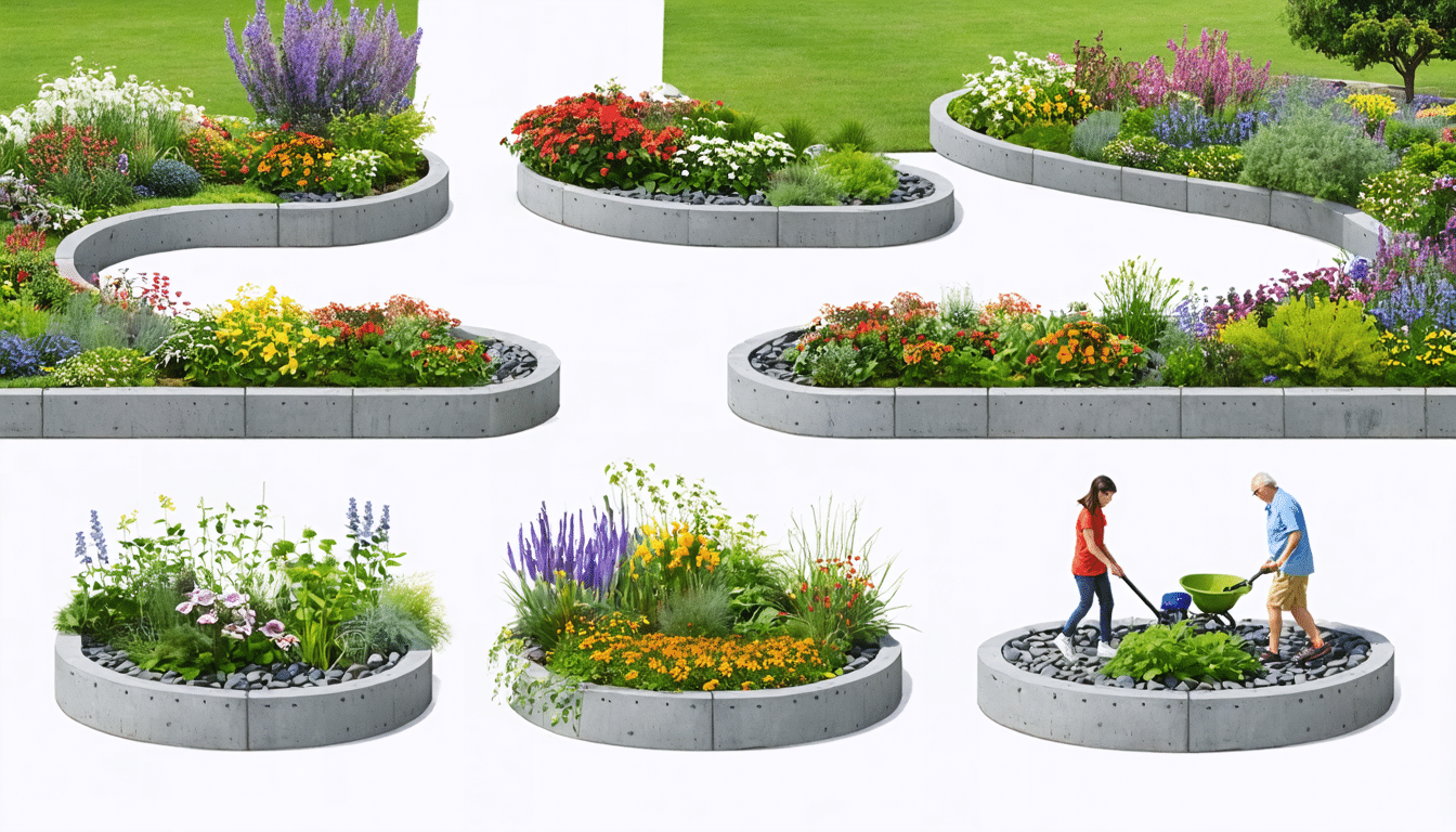 découvrez cinq concepts innovants pour intégrer des bordures en béton dans vos jardins contemporains. transformez votre espace extérieur avec des idées créatives alliant esthétique moderne et fonctionnalité.
