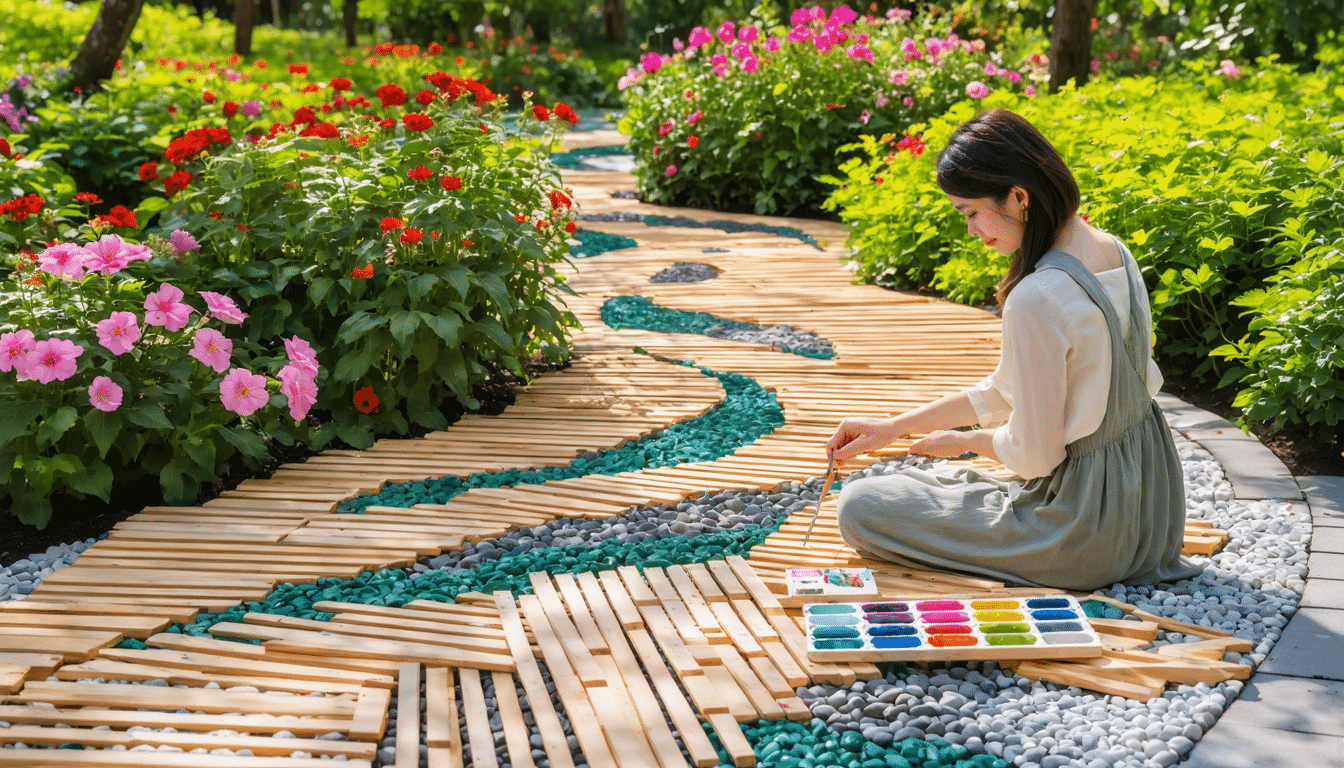 découvrez comment créer des motifs paysagers uniques grâce à l'art d'utiliser des voliges en bois. explorez des idées innovantes pour embellir votre jardin et donner vie à vos espaces extérieurs avec des techniques artisanales et design.