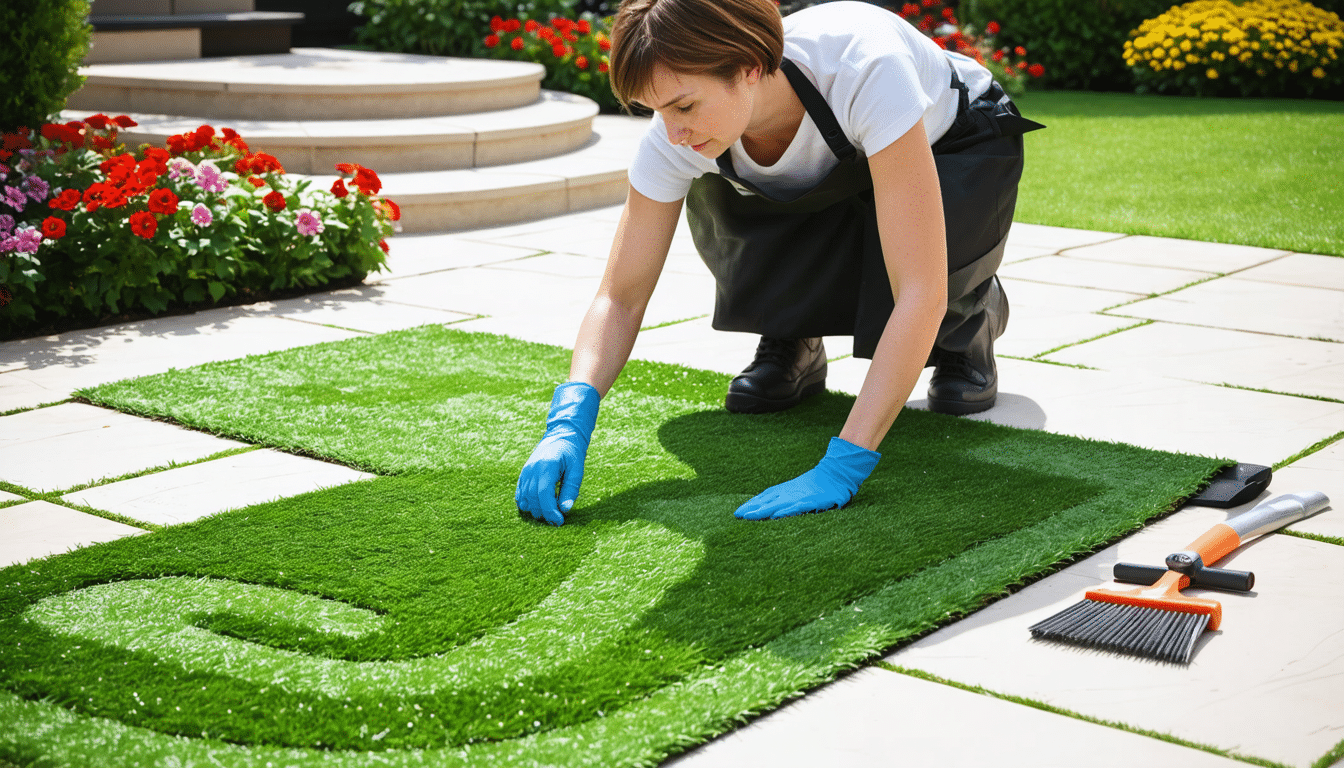 découvrez notre guide pratique complet sur le calepinage de gazon synthétique en forme de l. apprenez étape par étape à concevoir et installer votre espace extérieur en optimisant l'esthétisme et la durabilité. que vous soyez novice ou expert, nos conseils et astuces vous aideront à réussir votre projet de jardinage.