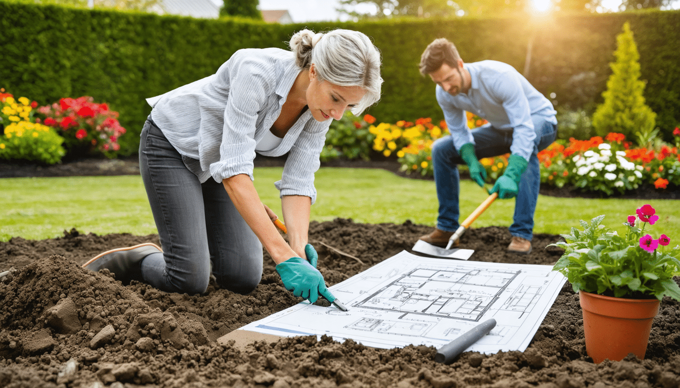 découvrez notre guide pratique qui vous accompagne étape par étape dans l'aménagement de votre sol, afin de préparer l'installation de votre gazon. suivez nos conseils pour garantir une pelouse saine et durable.