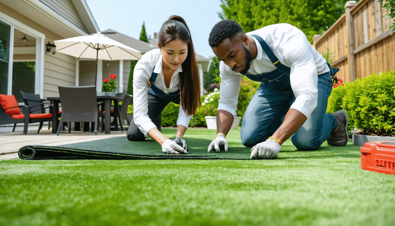 découvrez notre guide pratique pour orienter efficacement votre gazon synthétique lors de son installation. suivez nos conseils d'expert pour garantir un résultat impeccable et durable, tout en optimisant l'esthétisme de votre espace extérieur.