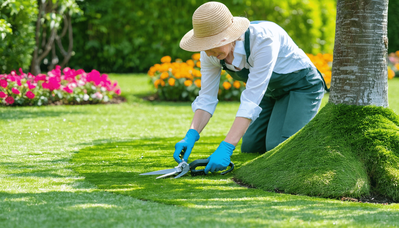 découvrez notre guide pratique pour apprendre à couper le gazon synthétique autour des arbres avec précision. suivez nos conseils pour obtenir une finition impeccable et harmonieuse, tout en protégeant vos plantes.