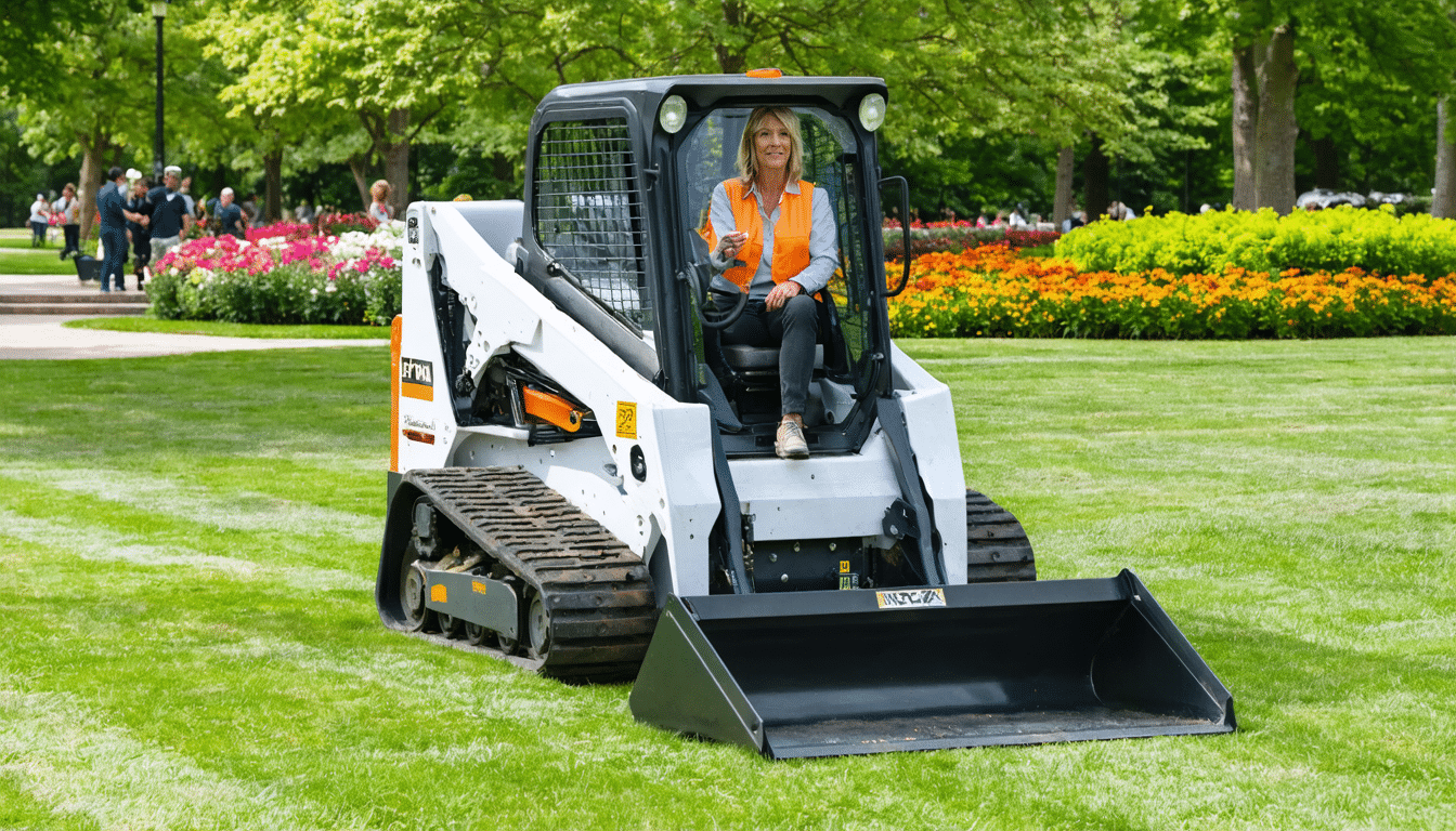 découvrez les mini-chargeuses à conducteur debout, l'outil polyvalent idéal pour l'entretien des espaces verts. compactes et maniables, elles facilitent vos travaux de jardinage et d'aménagement paysager en alliant efficacité et confort.