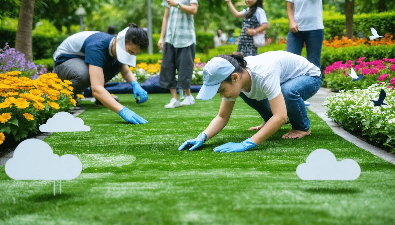 découvrez des solutions innovantes pour minimiser l'impact environnemental du gazon synthétique. apprenez comment choisir des matériaux écologiques et des pratiques durables pour rendre votre espace vert respectueux de la nature.