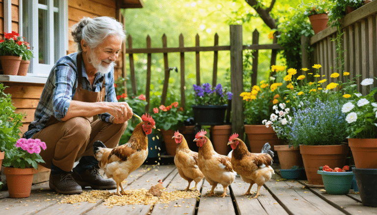 découvrez les cinq raisons captivantes d'accueillir des poules dans votre jardin : des œufs frais à portée de main, une aide naturelle au jardinage, le recyclage des déchets alimentaires, une compagnie divertissante et une contribution à la biodiversité. transformez votre espace extérieur en un havre de vie avec ces animaux fascinants !