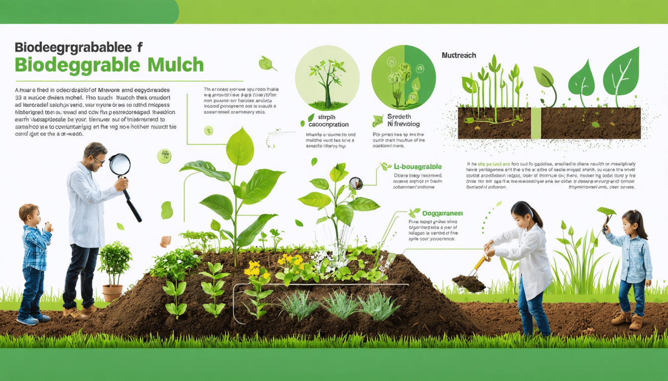 découvrez comment la décomposition du paillage biodégradable contribue à la santé du sol. explorez les mécanismes sous-jacents, les motivations écologiques et l'impact positif de ces pratiques sur l'environnement. informez-vous sur les avantages du paillage biodégradable pour un jardinage durable.