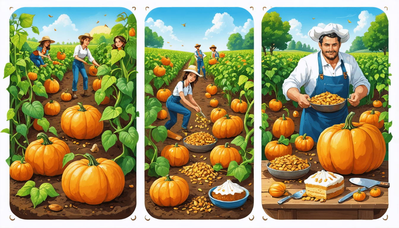 découvrez le fascinant voyage de la citrouille, de son semis à votre table. explorez les secrets de sa culture et laissez-vous séduire par ses délices culinaires irrésistibles. une aventure gourmande qui vous ouvre les portes d'une tradition riche et savoureuse.