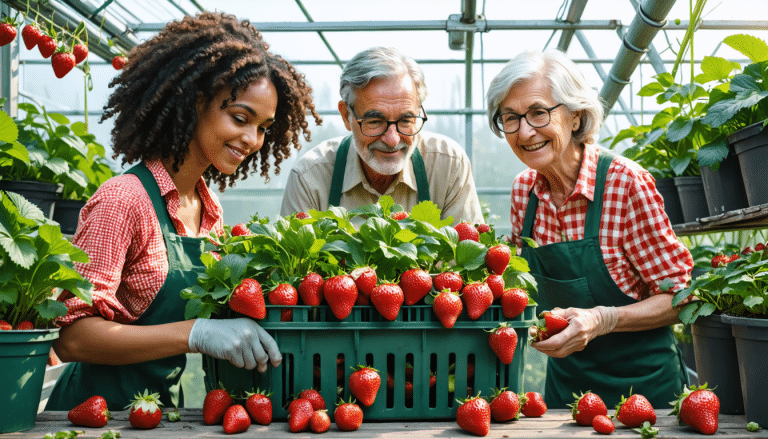 découvrez notre guide pratique sur l'art de cultiver des fraises en serre. apprenez les meilleures techniques pour réussir votre jardin fruitier, optimiser votre espace et récolter des fraises délicieuses tout au long de la saison.
