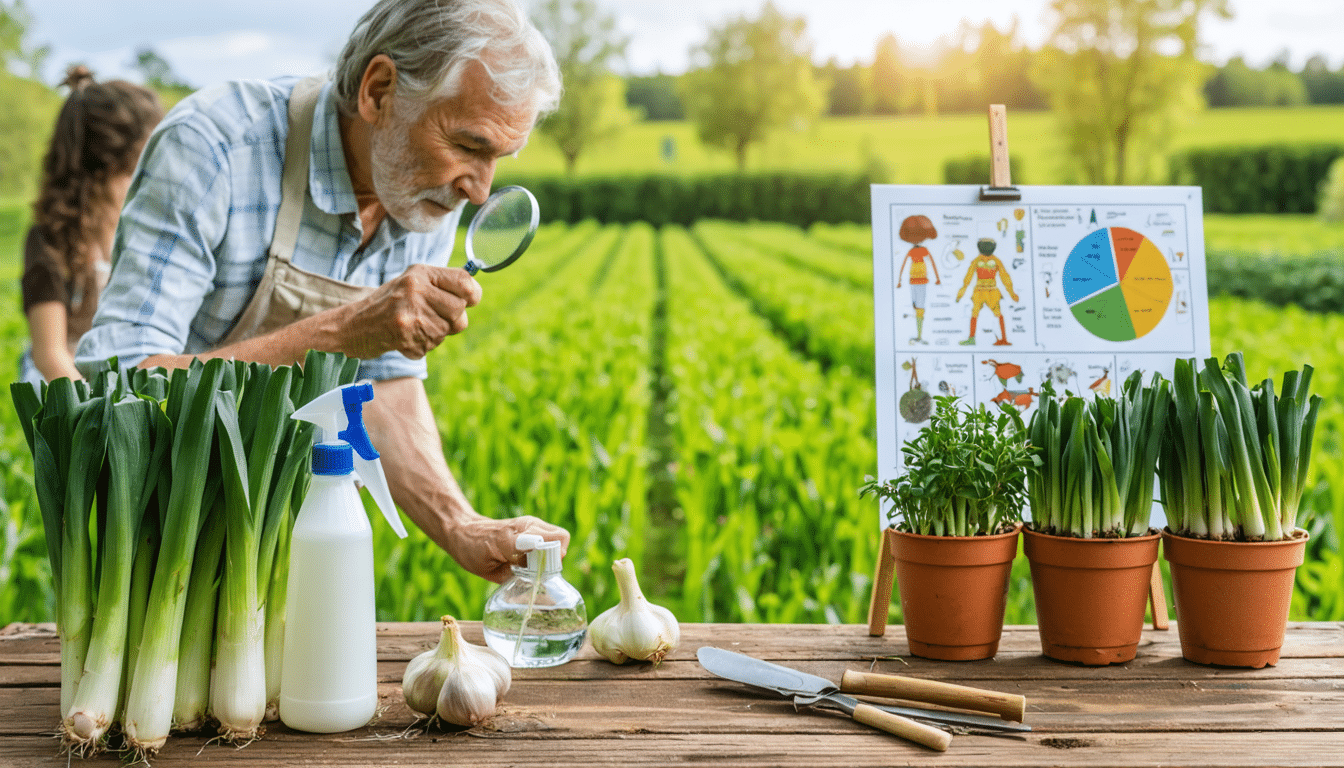 découvrez des stratégies efficaces pour lutter contre la mineuse du poireau et protéger vos récoltes. apprenez à identifier ce ravageur, à appliquer des méthodes de prévention et à utiliser des traitements naturels pour assurer la santé de vos cultures.