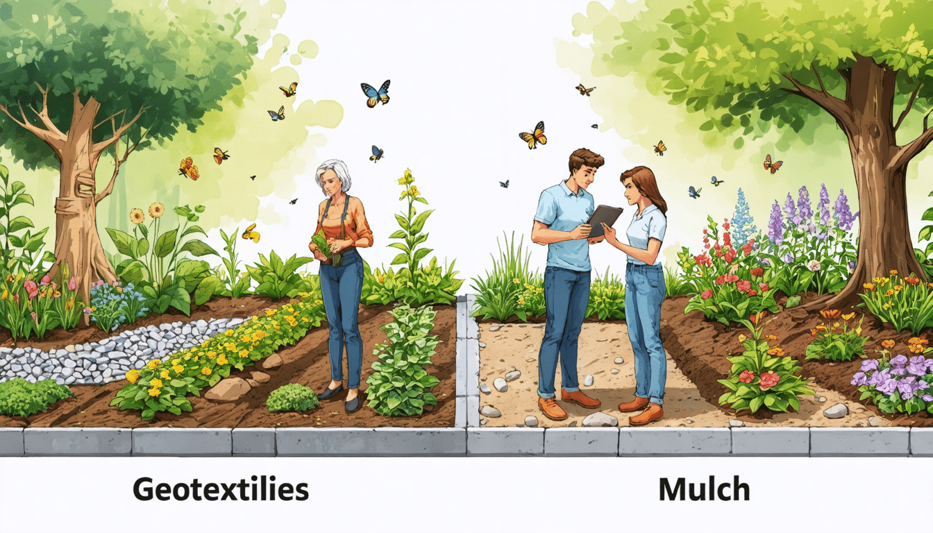 découvrez les différences essentielles entre le géotextile et le paillage dans notre guide complet. apprenez comment ces deux techniques permettent d'améliorer la gestion des sols, de contrôler les mauvaises herbes et de favoriser la croissance des plantes tout en préservant l'environnement.