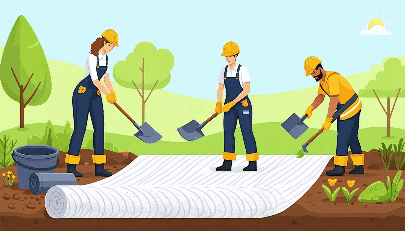 découvrez notre guide pratique détaillé pour une installation réussie de géotextiles. suivez nos conseils étape par étape pour améliorer la drainage, stabiliser les sols et optimiser vos projets de jardinage ou de construction.