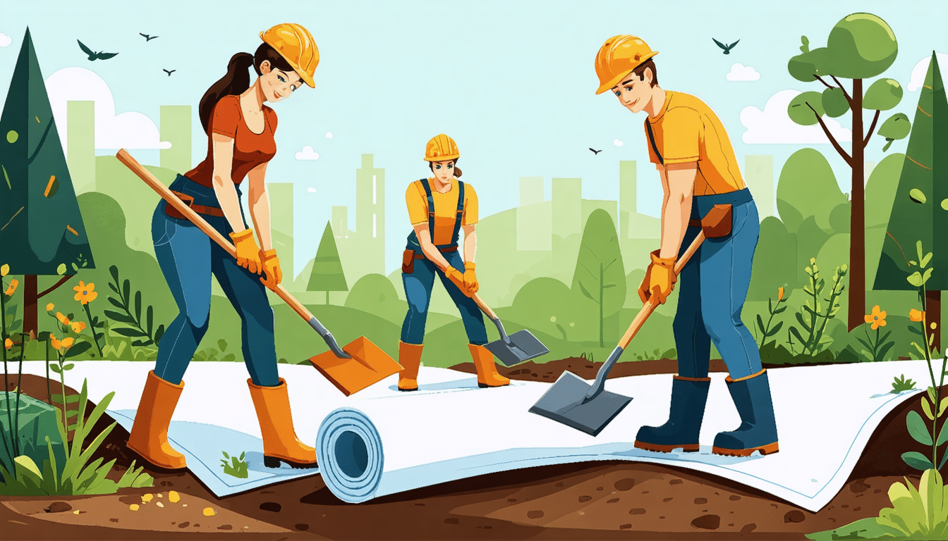 découvrez notre guide pratique complet pour l'installation d'un géotextile, étape par étape. apprenez les techniques essentielles, les outils nécessaires et les astuces pour garantir une pose réussie et durable, tout en optimisant la gestion des sols et des eaux.