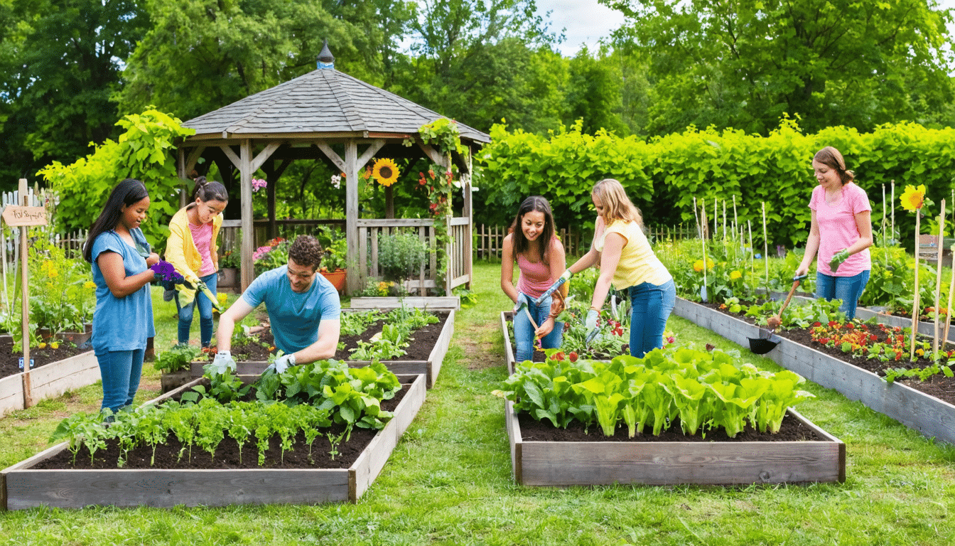 découvrez le jardin partagé, une initiative innovante qui favorise la collaboration et l'entraide au sein de la communauté. apprenez comment cultiver des légumes, des fleurs et des liens sociaux tout en respectant l'environnement. idéal pour tous les passionnés de jardinage souhaitant s'engager dans une démarche collective et durable.