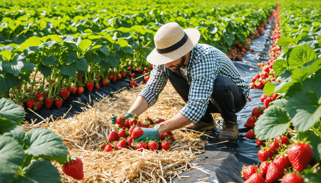 découvrez les meilleurs types de paillage pour optimiser la culture des fraises. apprenez comment ces techniques peuvent augmenter la production, protéger les plantes et améliorer la qualité des fruits tout en prenant soin de l'environnement.