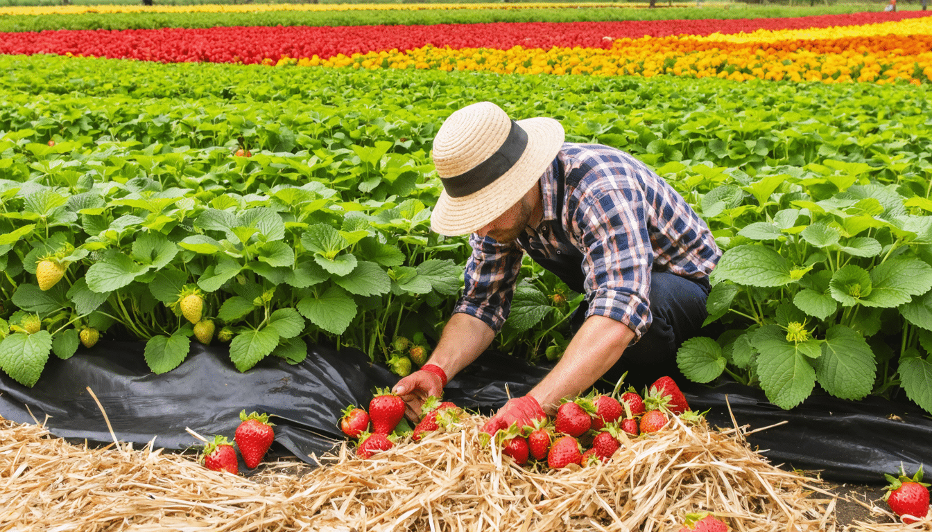 découvrez les meilleurs types de paillage pour optimiser la culture des fraises. améliorez le rendement et la santé de vos plants grâce à des techniques de paillage adaptées pour protéger et nourrir vos fraisiers tout en conservant l'humidité du sol.