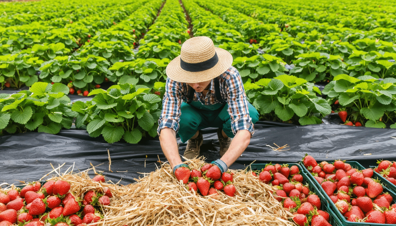 découvrez les meilleurs types de paillage pour optimiser la culture des fraises et améliorer votre récolte. apprenez comment choisir le paillage adéquat pour protéger vos plants, conserver l'humidité et combattre les mauvaises herbes tout en favorisant une croissance saine et abondante des fraises.
