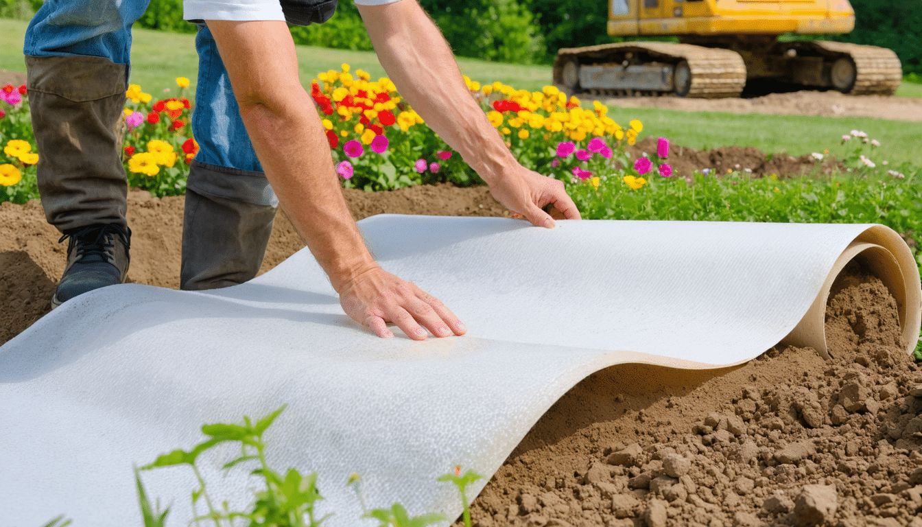 découvrez tout ce qu'il faut savoir sur le feutre géotextile : ses diverses applications dans le domaine de la construction et de l'aménagement paysager, ainsi que ses nombreux atouts pour une gestion efficace des sols et des eaux.